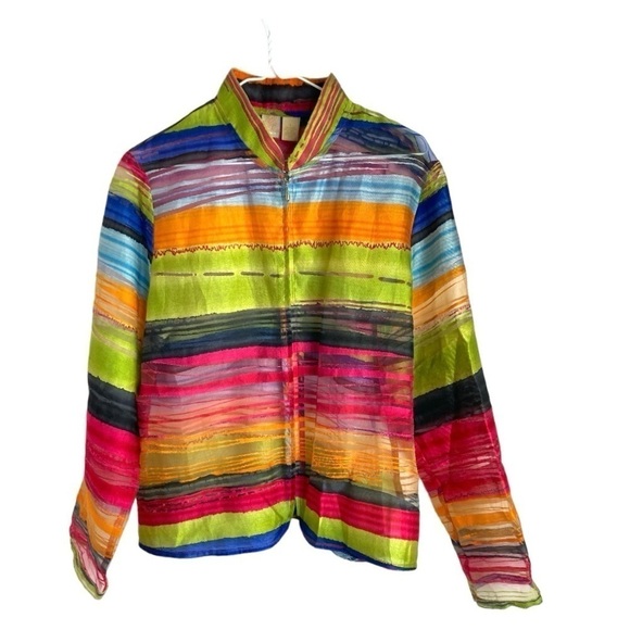 Wear It Sheer Zip Jacket - Picture 1 of 9
